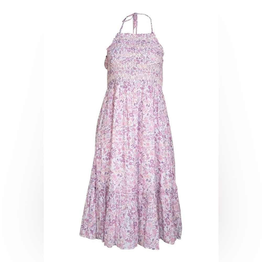 LoveShackFancy Lilac Floral Dress
